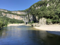 Passage à l’ombre dans un méandre