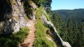 Passage du sentier difficile