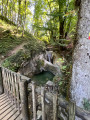 Passerelle canyon de Tern&egrave;ze