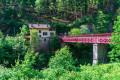 Passerelle entre la France et la Suisse - Point n°1