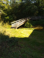 Passerelle sous le moulin