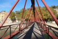 Passerelle sur la Saône
