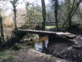 Passerelle sur le Cens