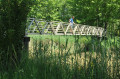 Passerelle sur le cours d'eau de l'Ardanavy