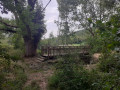 Passerelle sur le Ruisseau de Fenioux