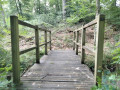 Passerelle sur le ruisseau de St Cyr