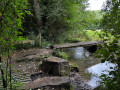 Passerelle sur le ruisseau du Fond d'Oxhe