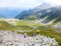 Pause au Col d'Arpingpn Pause au Col d'Arpingpn