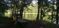 Lac de Laprade par les tourbières Lac de Laprade par les tourbières