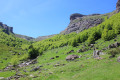 Paysage avant la cabane Pacheu