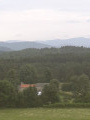 Vue panoramique du paysage ardéchois