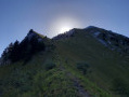 Pecloz en vue le matin