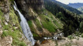 Perspective sur la cascade de la résurgence du Guiers Vif Perspective sur la cascade de la résurgence du Guiers Vif