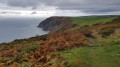 Peter Rock and High Cliff from the path