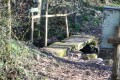 Petit pont de pierre pour franchir la Sèvre Niortaise