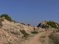 The Watchtower by the North Slope in Les Baux-de-Provence