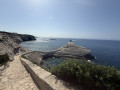 Phare de la Madonetta, Îlot de Fazzio, plage de Paragan depuis Bonifacio