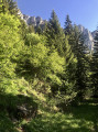 Photo de repérage du départ de la sente du Pas des Charassons