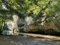 Photo des berges et du canyon du Loup