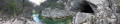 photo panoramique du ravin et de son porche