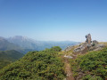 Pic du Cabaliros depuis Sireix Pic du Cabaliros depuis Sireix
