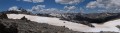 Pic de Rochebrune depuis la crête après le col de Prafauchier