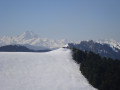 Cimetière Anglo-Canadien - Pic de Douly et Mont Aspet