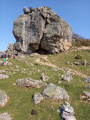 Le Mondarrain depuis le village d'Itxassou, retour par le Col d'Atharri