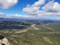 Pic St-Loup vue N/O depuis le sommet Pic St-Loup vue N/O depuis le sommet