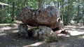 Le Dolmen de la Pierre Courcoulée en Forêt d'Évreux