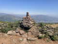 Pierres proches du sommet du Jara