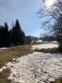 Piste de ski en début de balade