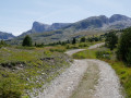 Piste sur le plateau
