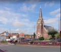Place Auguste Gallet et l'église Saint-Amand