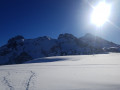 Col de Cenise depuis les hauts de Puze