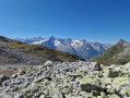 Fenêtre de Ferret depuis l'Hospice du Grand Saint-Bernard