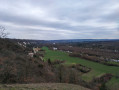 Point de vue des coteaux de Seine - Vue vers Vétheuil