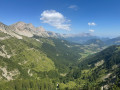 Point de vue en haut de la côte de Quinquambaye