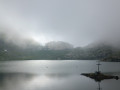 Point de vue sur l'Hospice du Grand Saint-Bernard