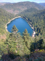 Lac des Corbeaux et la Croix Louis par le belvédère