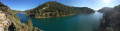 Point de vue sur le lac du Bimont