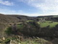 Point de vue sur le village de Cure