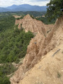 Point de vue sur les pyramides