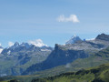 Pointe de Sales (Centre) with Aig. Verte behind