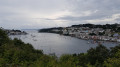 Polruan and Fowey from the path