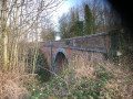 Pont au dessus de la ligne du Ravel Binche Erquelinnes.