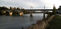 Pont de chemin de fer sur la Seine
