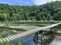 Pont de claies sur la Semois