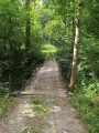 Pont élaboré par l'association Trail des Poilus