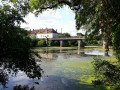 Pont enjambant la Saône